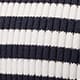 Navy White Stripe