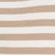 Toffee White Stripe