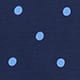 Navy Polka Dot