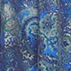 Blue Green Paisley