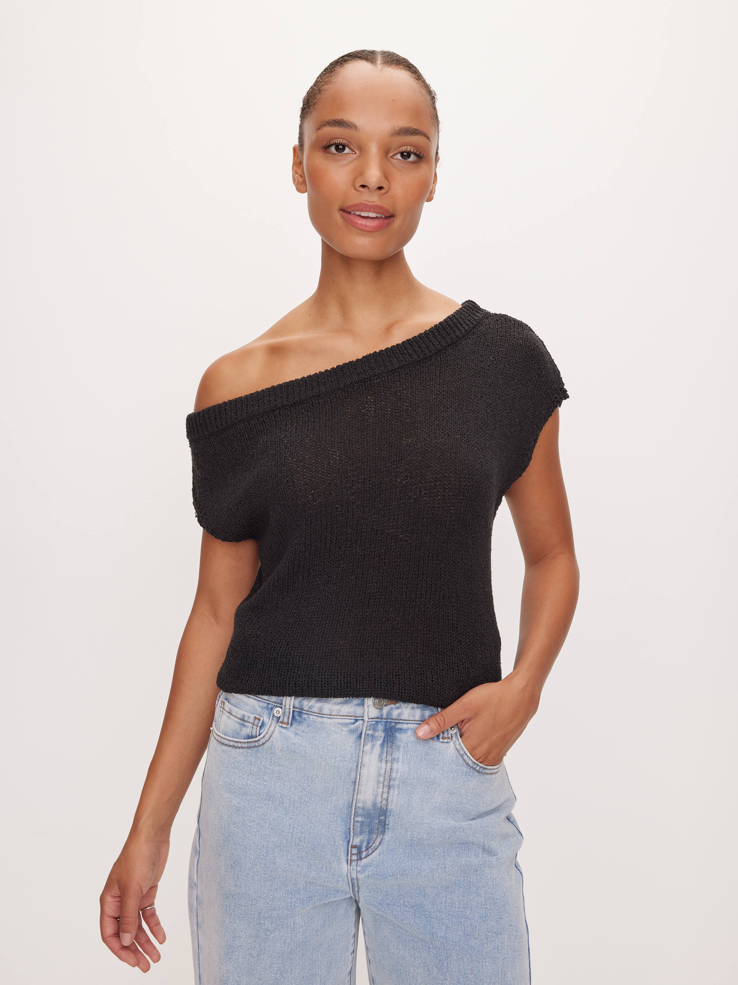 Gold Off Shoulder Melinda Top