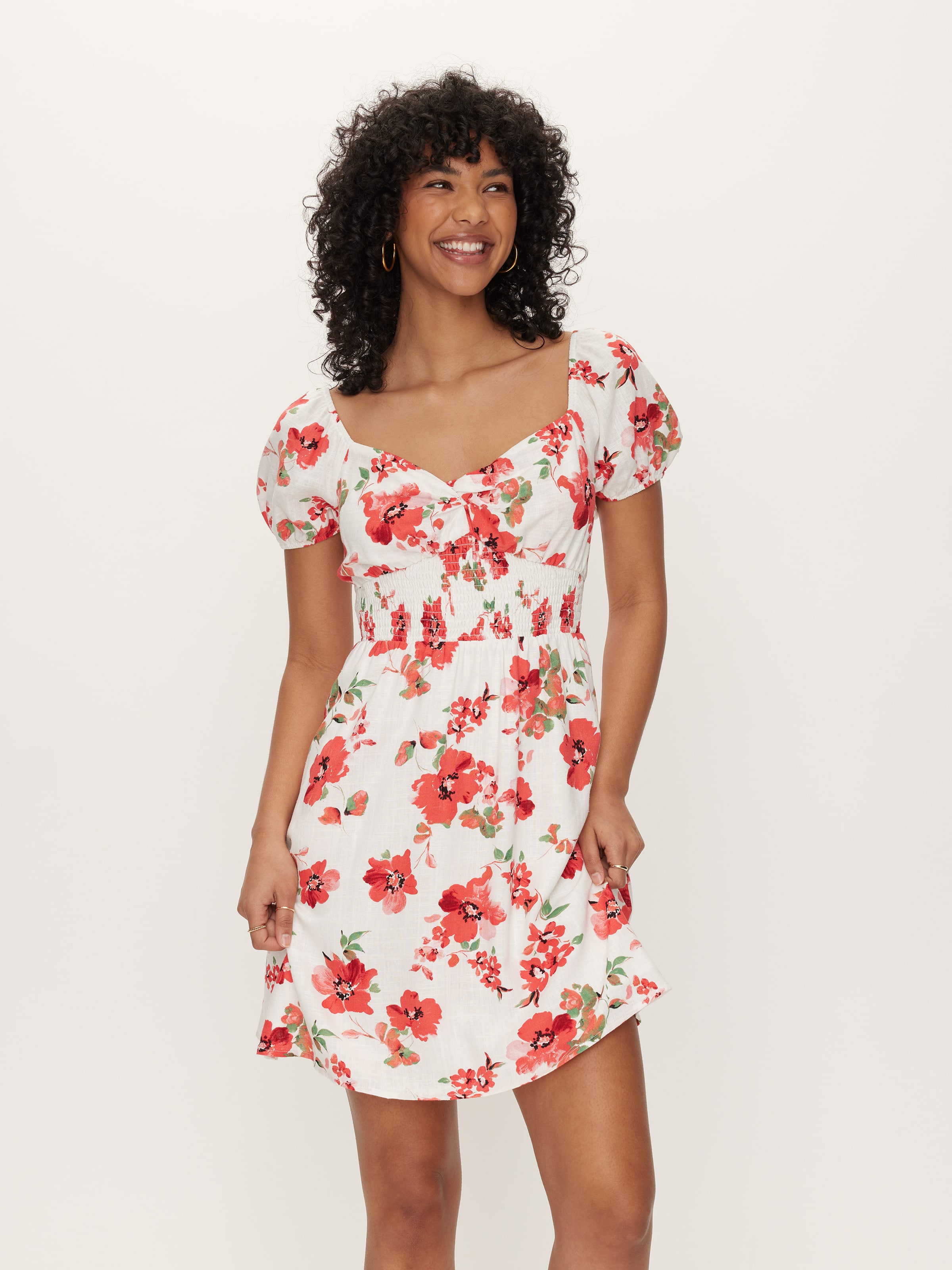 Harper Mini Dress | Lotus Broderie main image 0