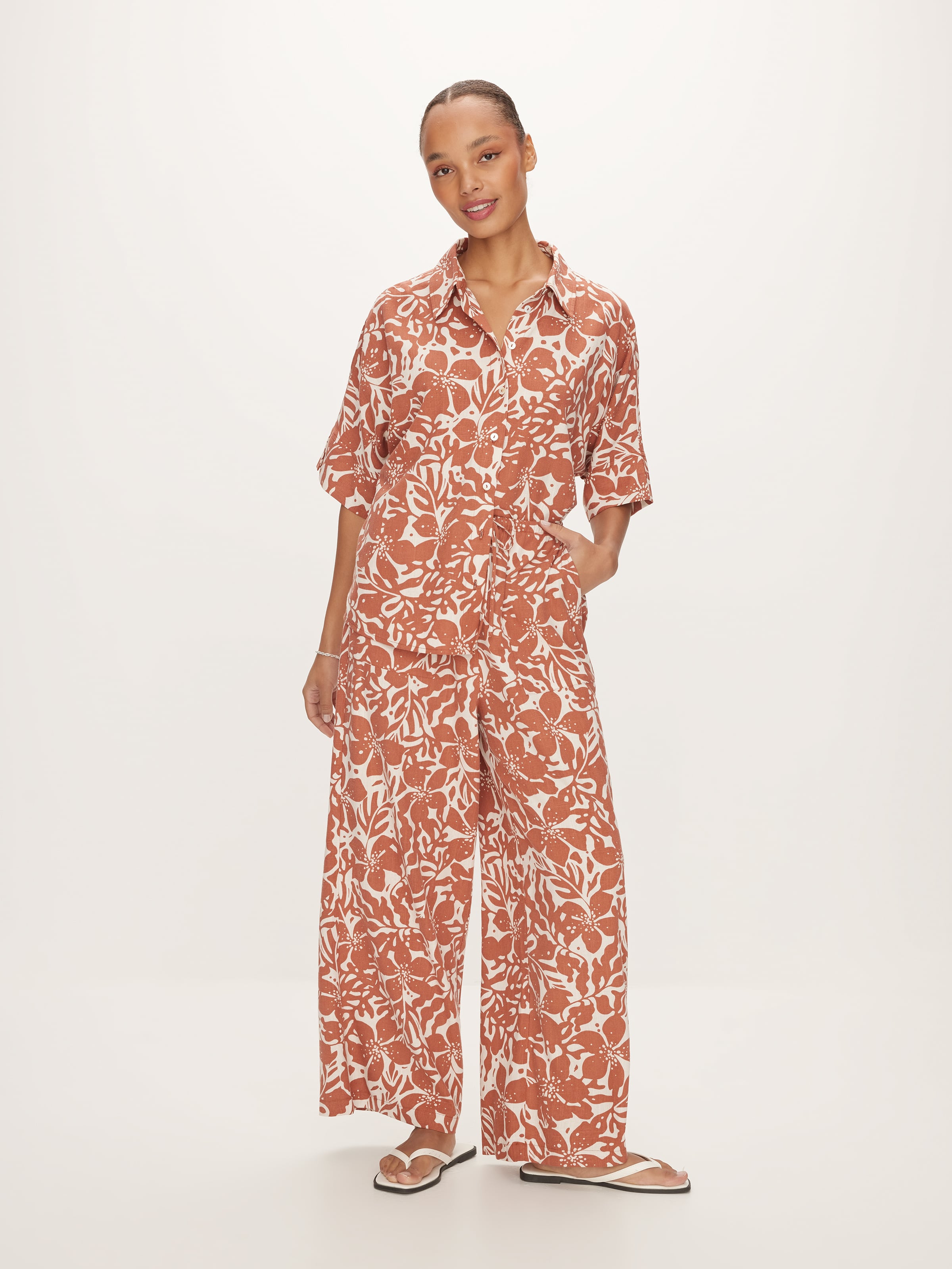 Megan Pant Rust