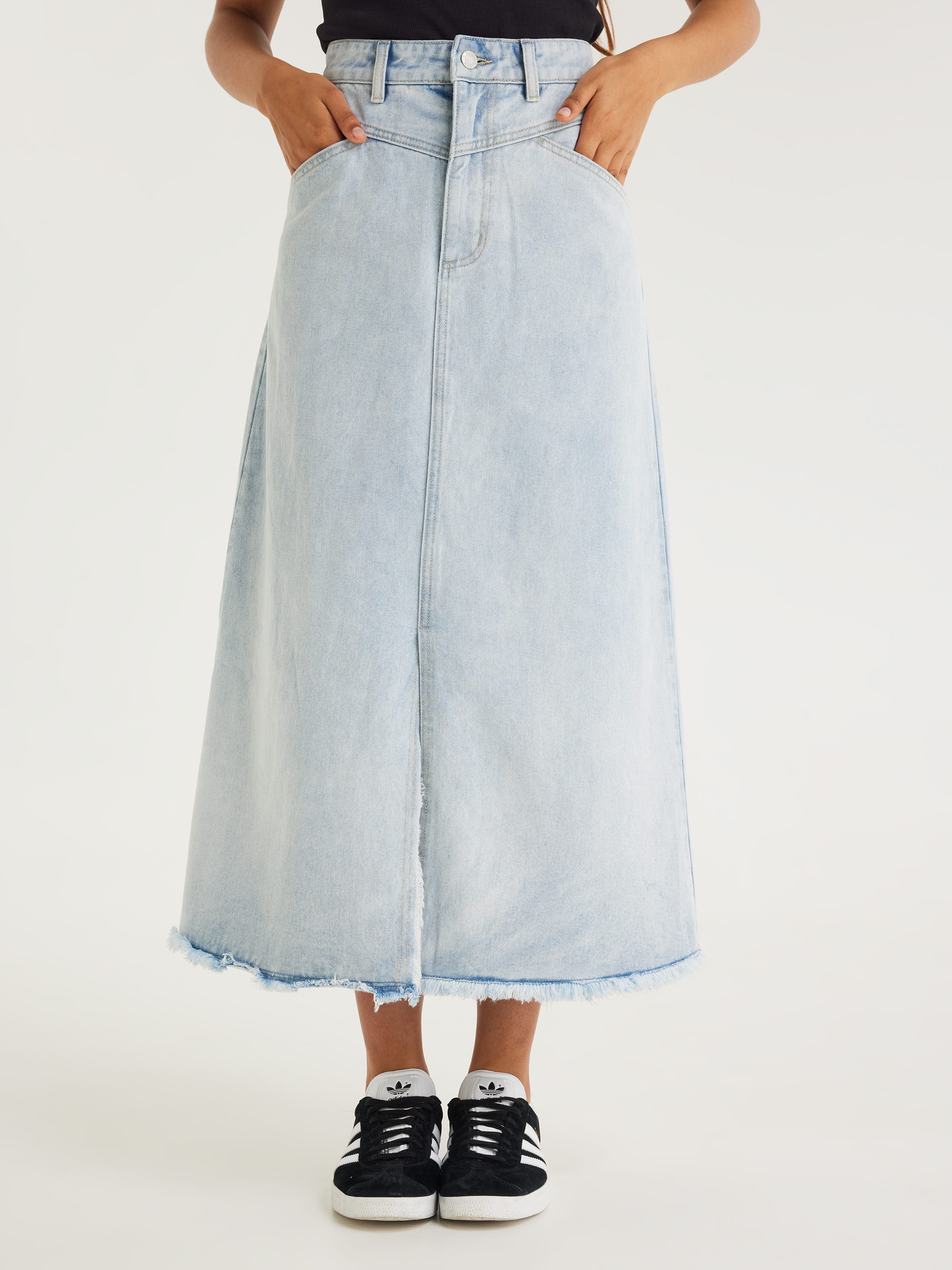 Denim skirt hot sale dotti