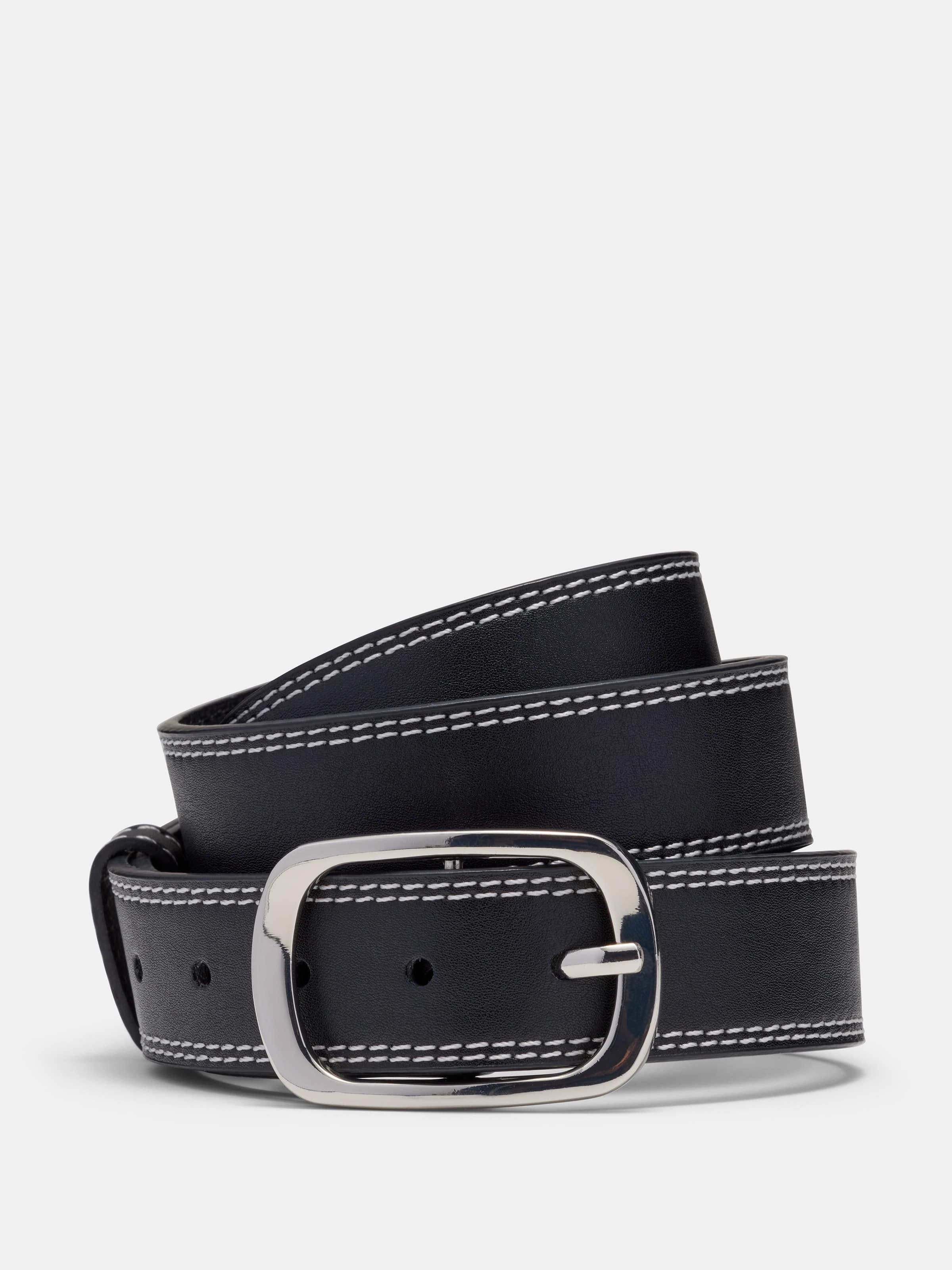 Contrast Stitch Belt - Dotti Online