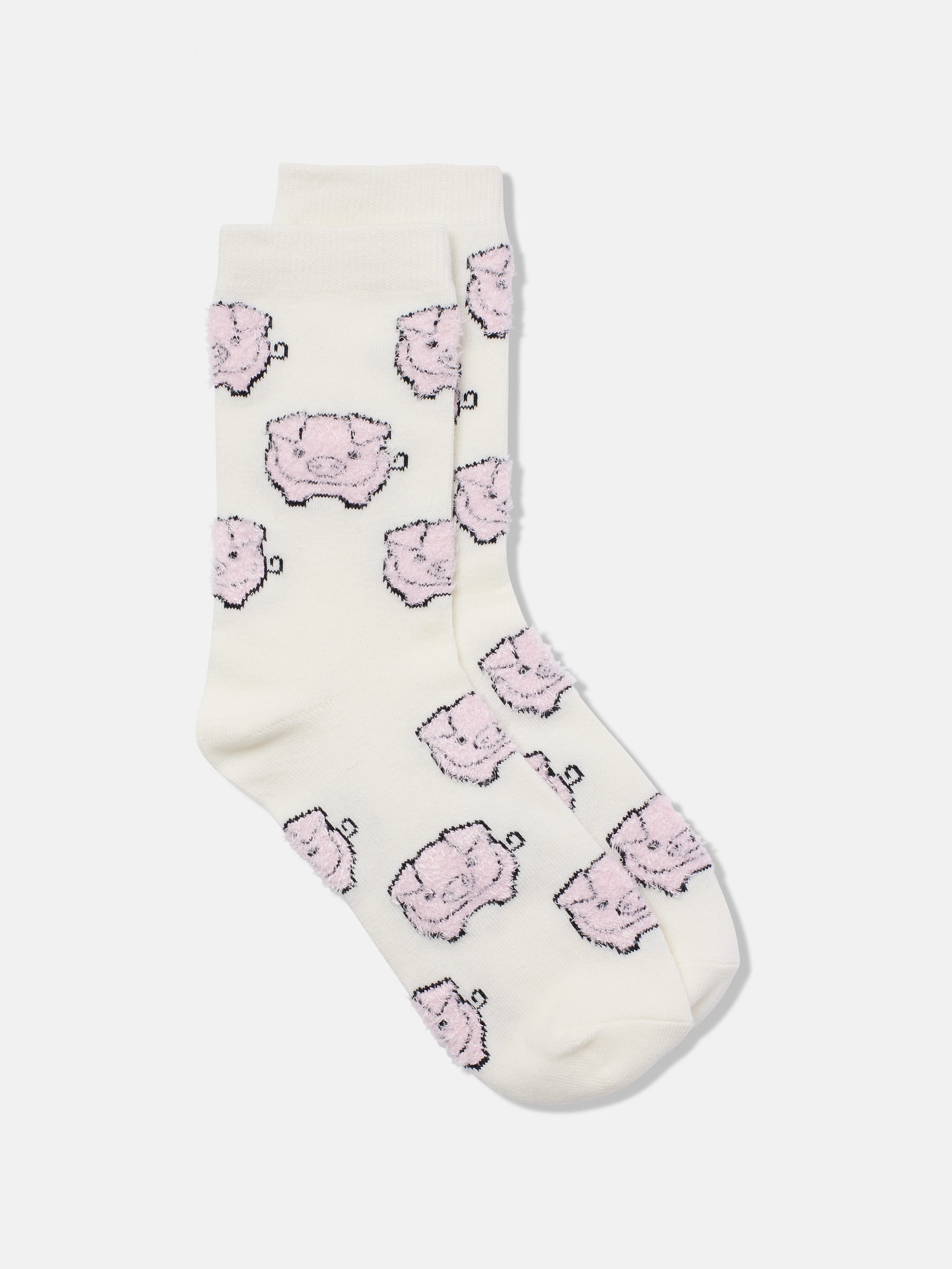 Fluffy Crew Sock - Dotti Online